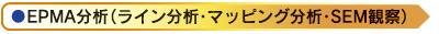 ●EPMA分析(ライン分析・マッピング分析・SEM観察)